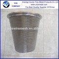 alibaba china manufacturer wedge v wire well screen/Wedge Screen Filter Stainless Steel Cylinder Wire Mesh